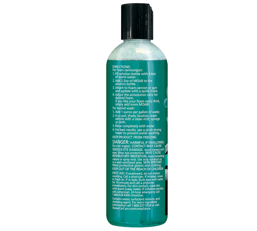 91603 – STONER Car Wash, Liquid One 16 Ounce Bottle With Blue Raspberry Fragrance